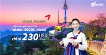 Asiana Airlines khuyến mại siêu HOT: Vé đi Hàn khứ hồi chỉ từ 230 USD