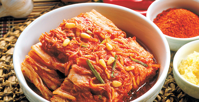 Thành phẩm kim chi cải thảo Hàn Quốc