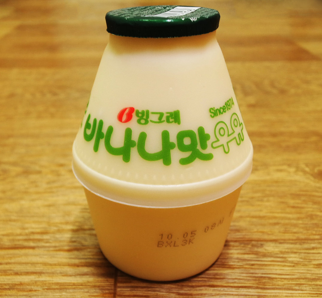 Món tráng miệng Hàn Quốc - Sữa chuối