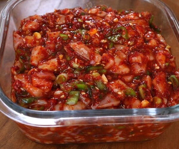 Nguyên liệu Hàn Quốc - Jeot - hải sản muối lên men