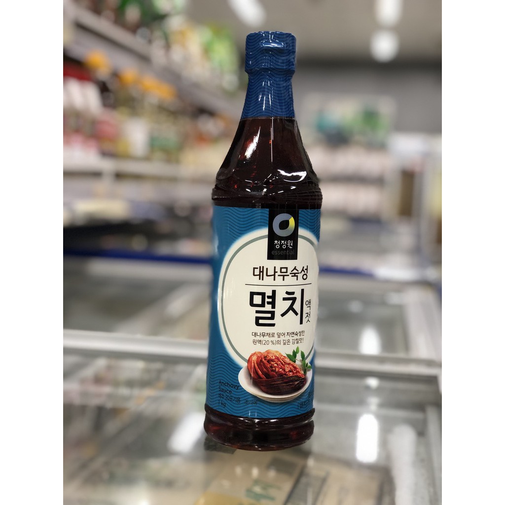 Nước mắm Hàn Quốc - Nước mắm cá cơm