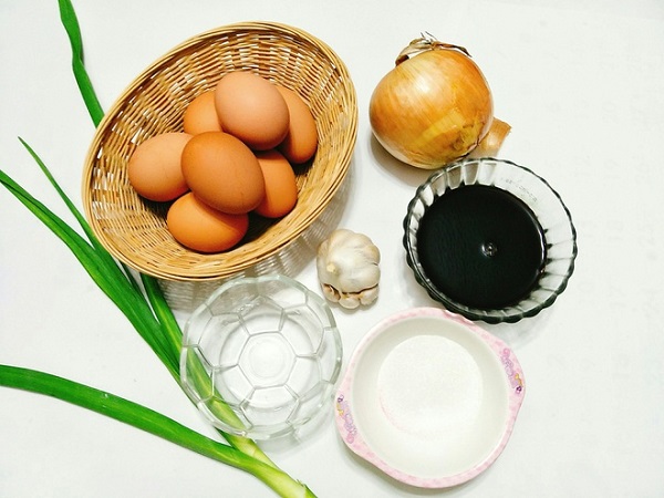 Trứng ngâm tương Hàn Quốc - Nguyên liệu làm trứng ngâm
