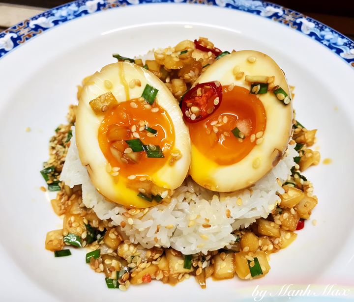 Trứng ngâm tương Hàn Quốc - Thành phẩm