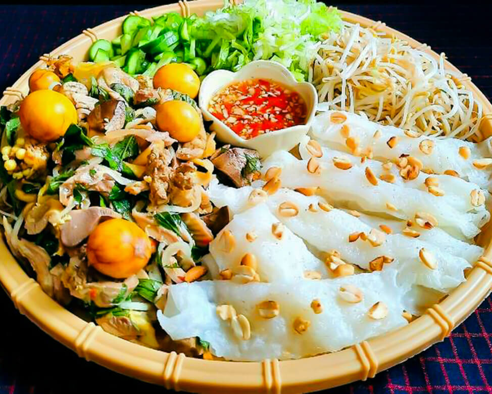 Quán ăn ngon Đà Lạt - Bánh ướt lòng gà