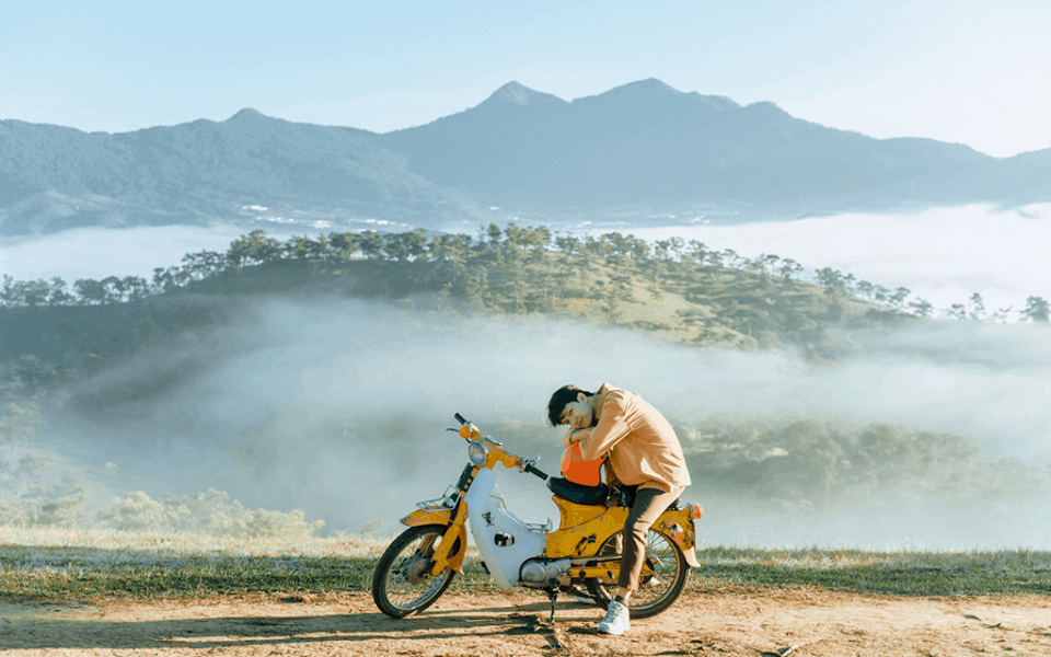Săn mây Đà Lạt - Săn mây Đà Lạt ở Đồi Thiên Phúc Đức