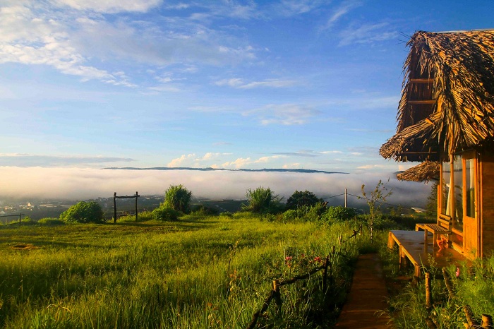 Săn mây Đà Lạt - Săn mây Đà Lạt tại homestay Bình Yên House