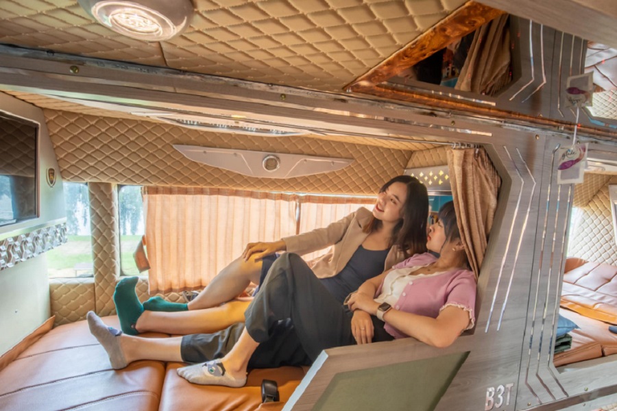xe giường nằm đi Đà Lạt - Limousine Amazing