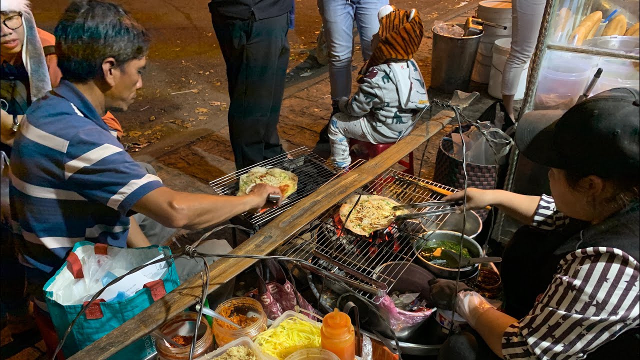 Bánh tráng nướng Đà Lạt - Bánh tráng nướng Cô Mai - Nhà Chung