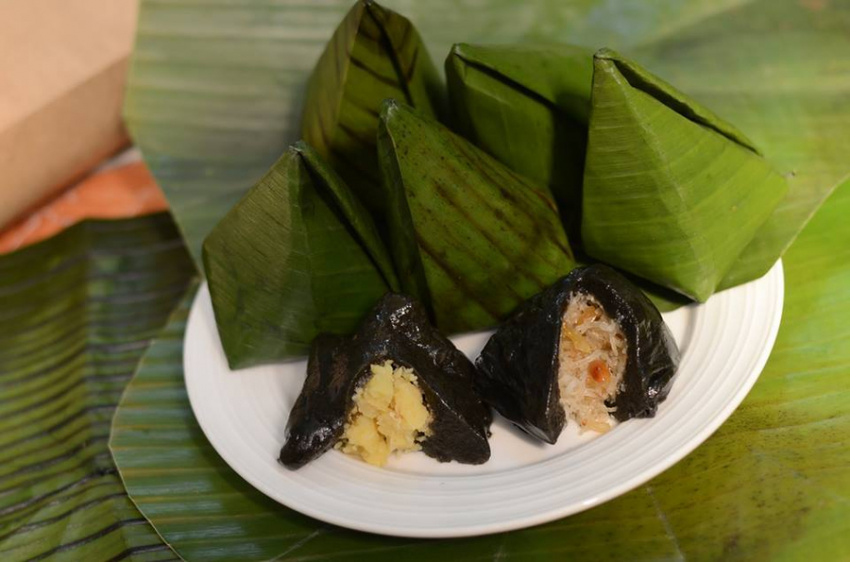 Ẩm thực Quy Nhơn - Bánh ít lá gai