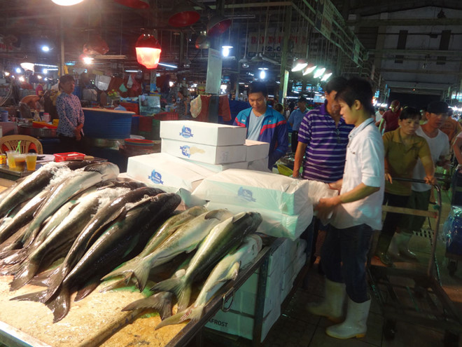 Chợ Bình Điền - Chợ cá