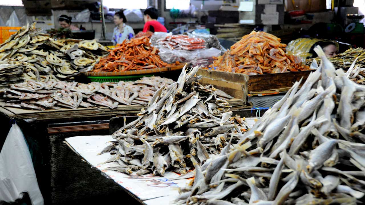 Chợ Bình Điền - Chợ khô