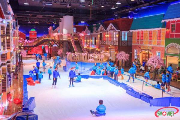 Địa điểm vui chơi Sài Gòn - Khu vui chơi Snow Town