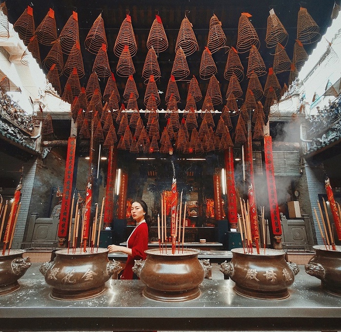 Chùa Bà Thiên Hậu - Địa điểm chụp hình 