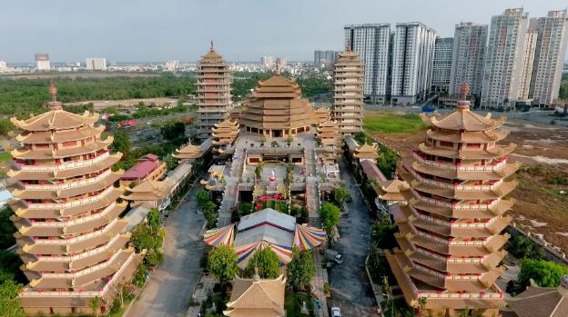 Pháp viện Minh Đăng Quang - Công trình kiến trúc độc đáo tại Sài Gòn