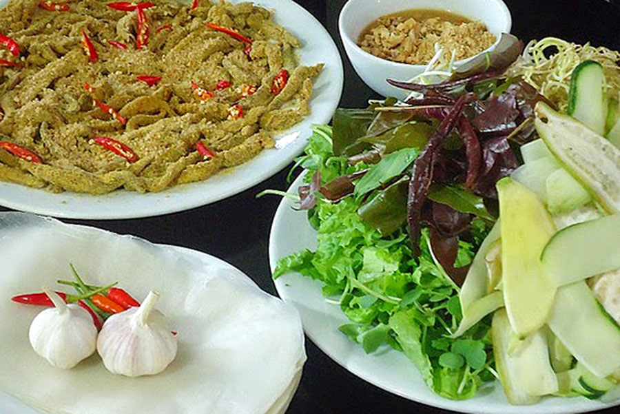 Món ăn đặc sản Đà Nẵng - Gỏi cá Nam Ô Đà Nẵng