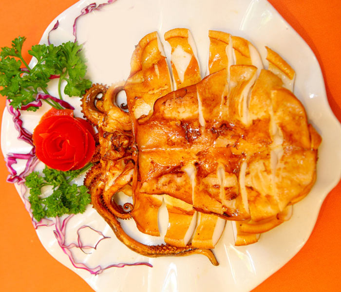 Mực một nắng - Mực một nắng chiên mắm 