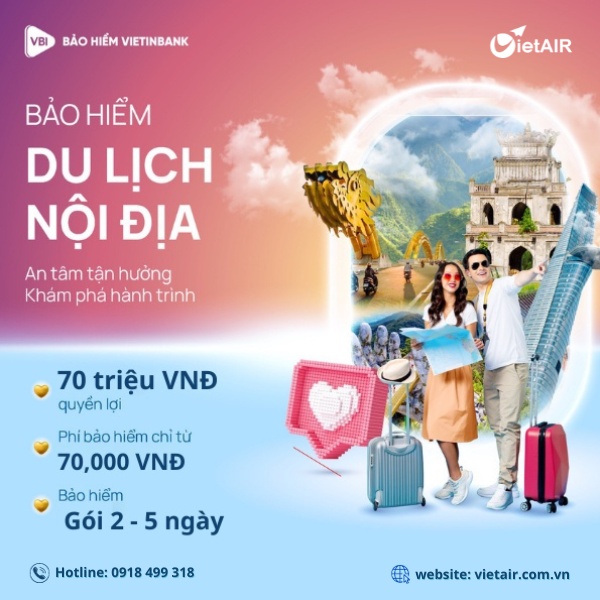 Bảo hiểm du lịch nội địa VBI