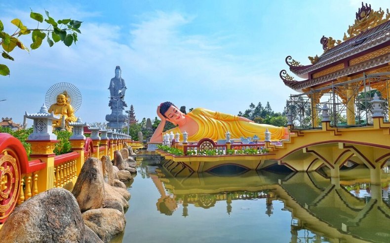 Chùa Vạn Phước - du lịch Bến Tre
