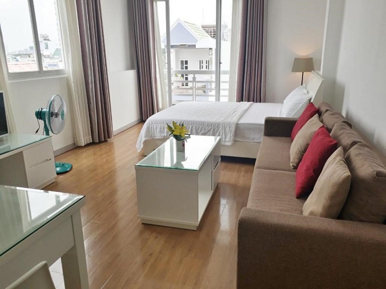 Không gian vintage của khách sạn Hotel Saigon Apartment (Ảnh minh họa)