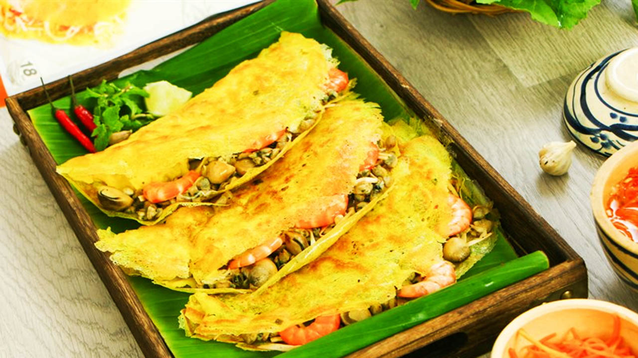 Bánh xèo hến