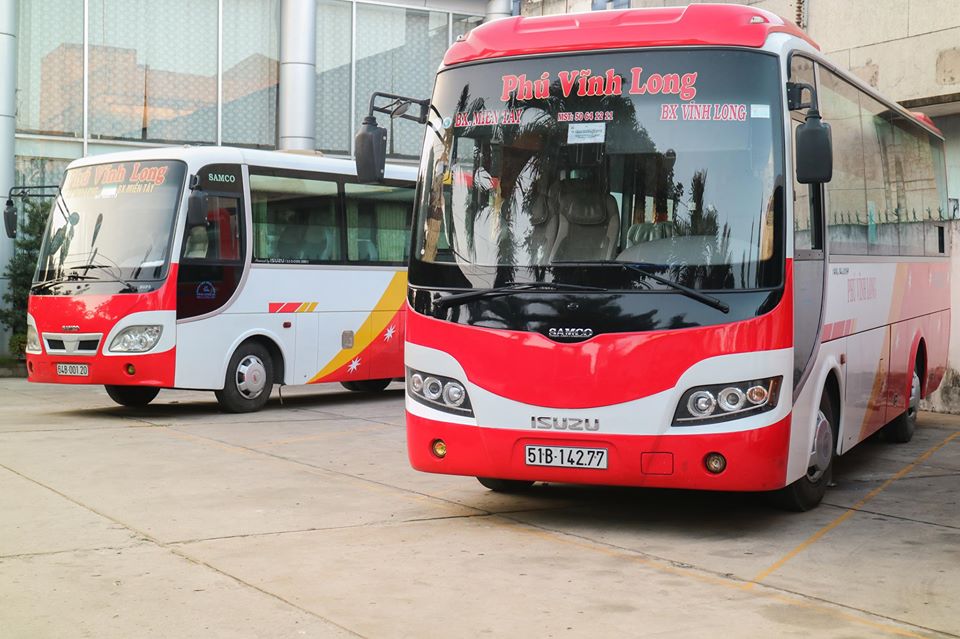 Bạn có thể đến Vình Long bằng xe khách