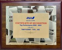 Tam Vương lọt Top đại lý All Nippon Airways có doanh thu cao