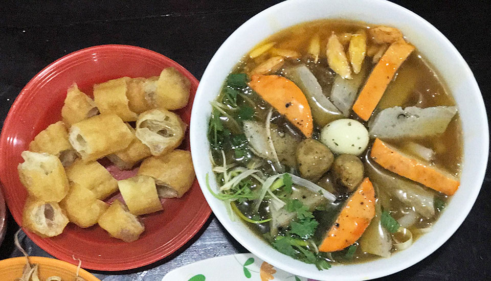 Bánh canh ghẹ - Bánh canh ghẹ ở Vũng Tàu A Rơm