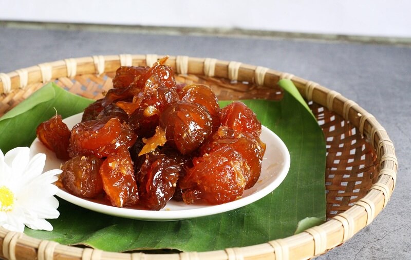 hướng dẫn làm mứt mận Đà Lạt