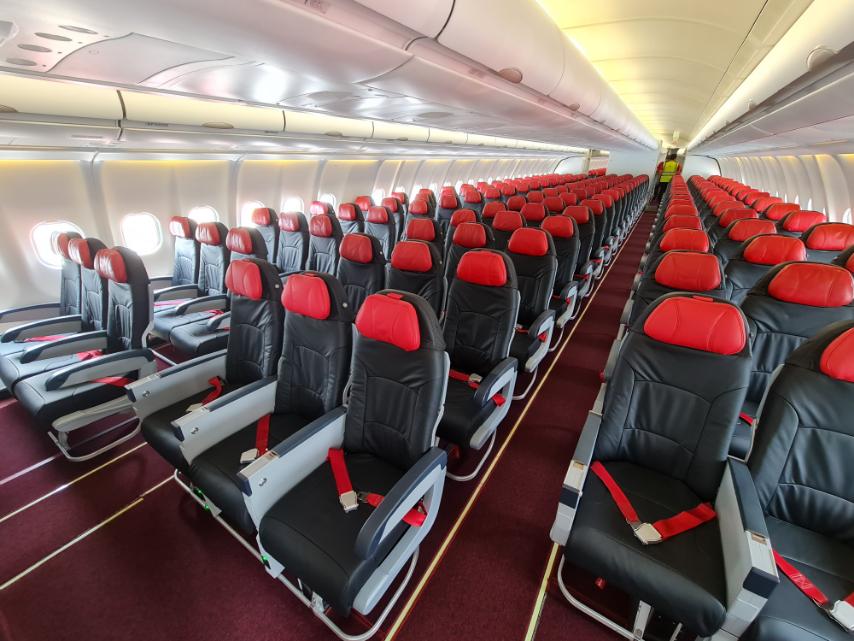 hạng ghế eco tàu bay A330 của Vietjet