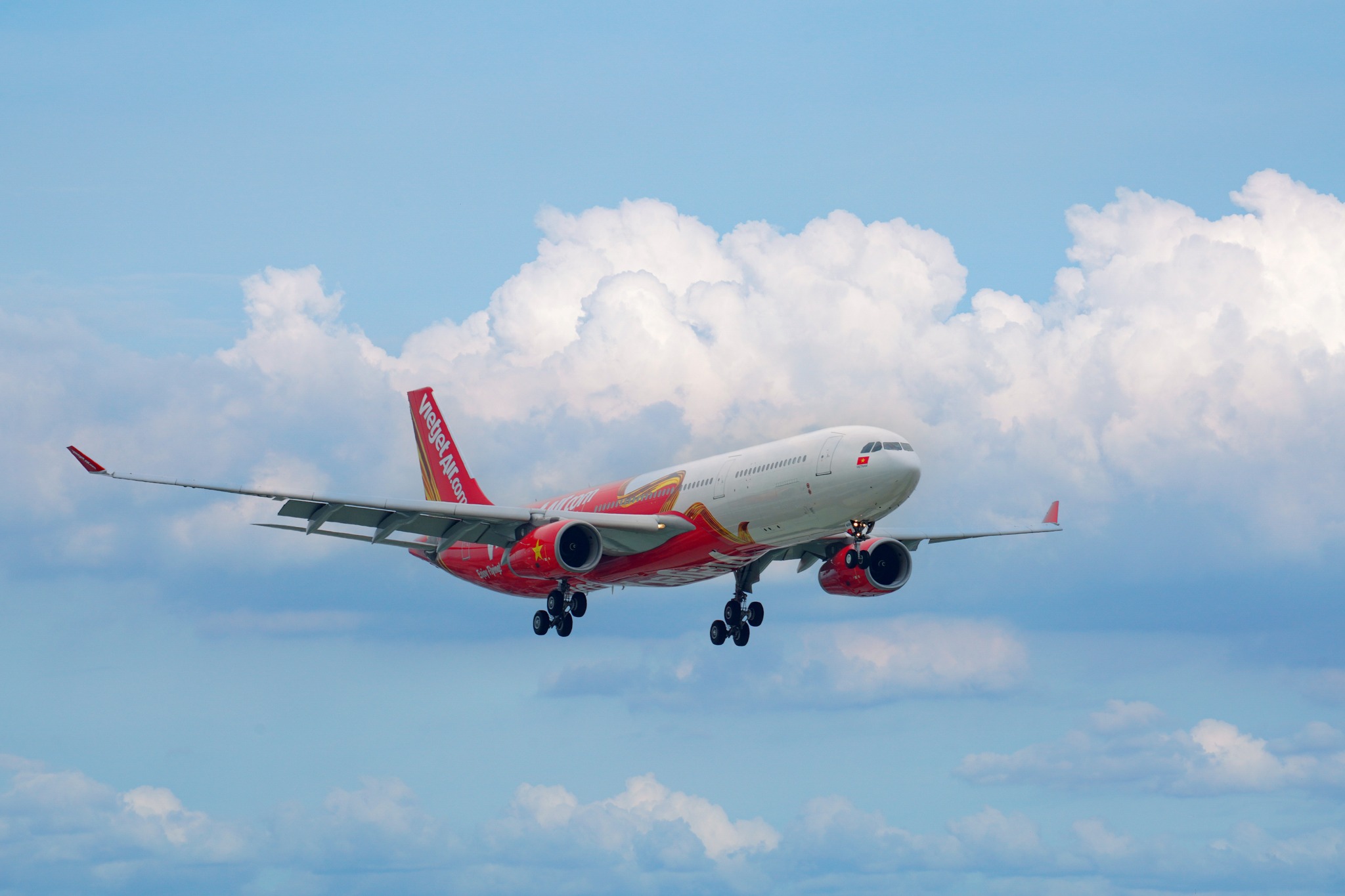 các chặng bay A330 của Vietjet khai thác