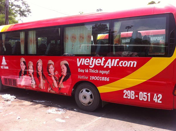 Xe sân bay Nội Bài - Tuyến bus đưa đón của các hãng máy bay