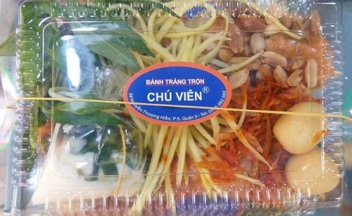Bánh tráng trộn Chú Viên Sài Gòn