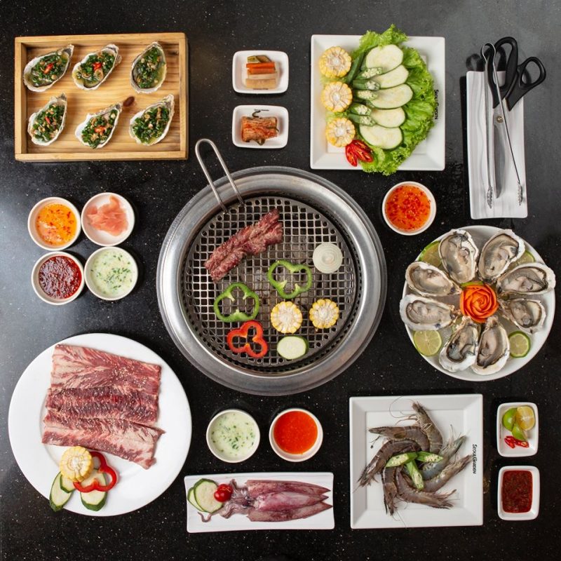 Buffet hải sản Quận 7 - Seoul Garden