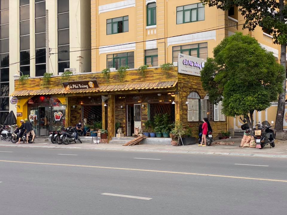 quán cà phê trứng 3T - Trần Khánh Dư