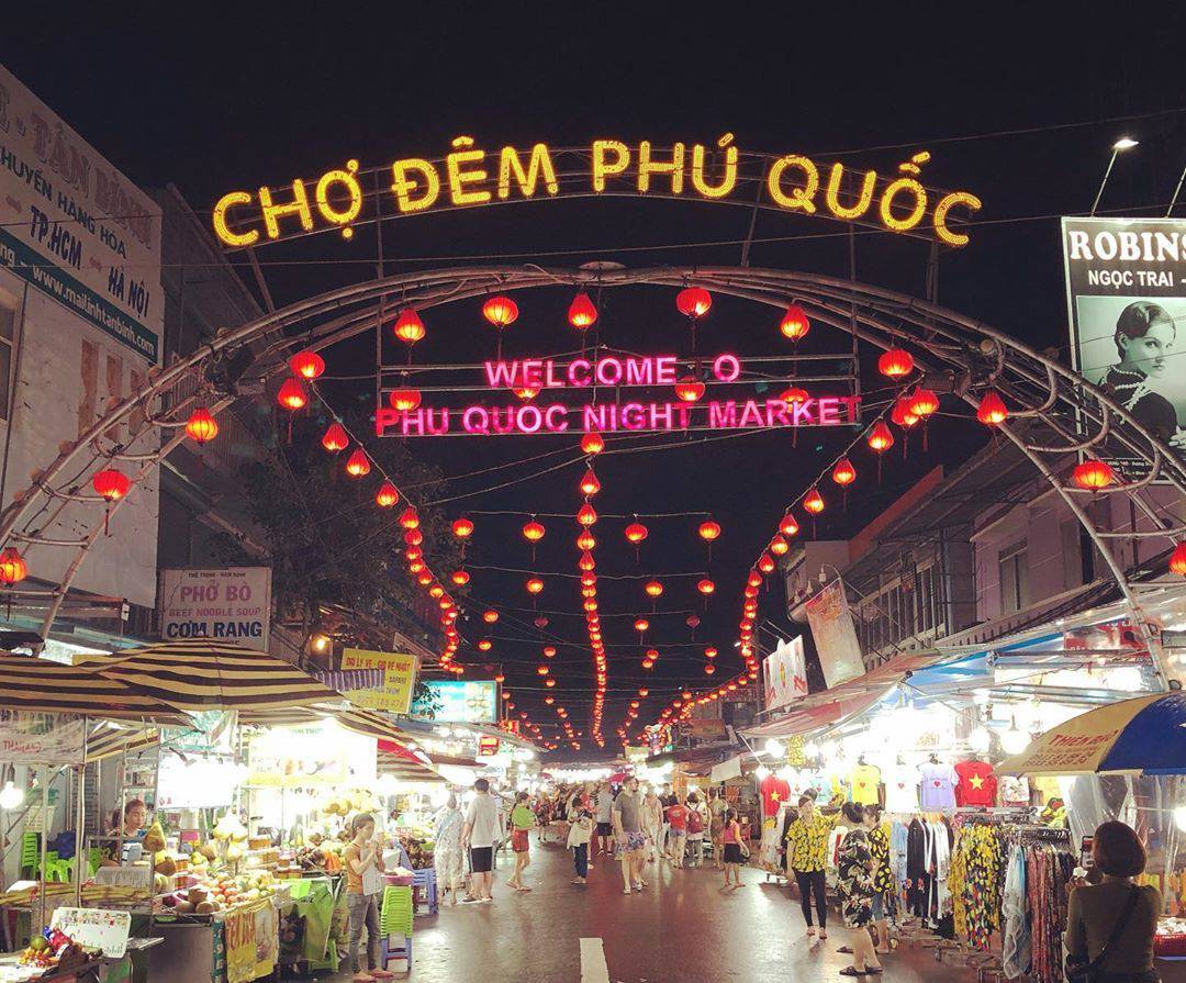 chợ đêm Phú Quốc - Hải sâm