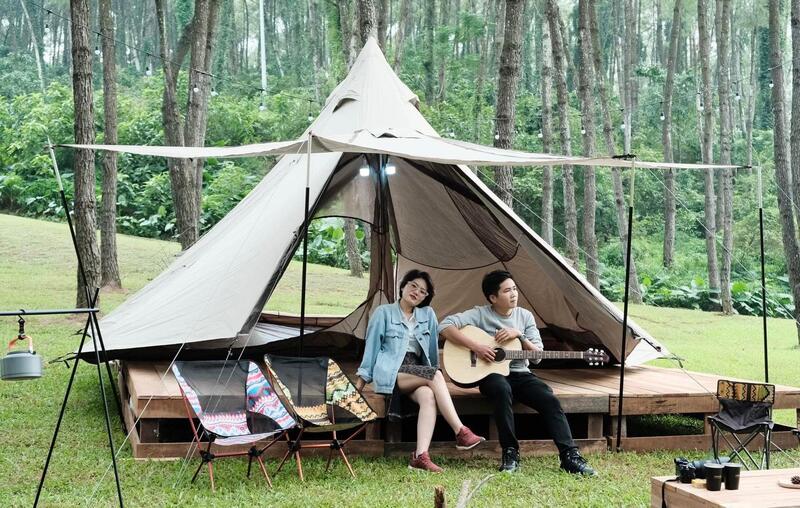 Khu Văn Thánh - Cắm trại ngoài trời