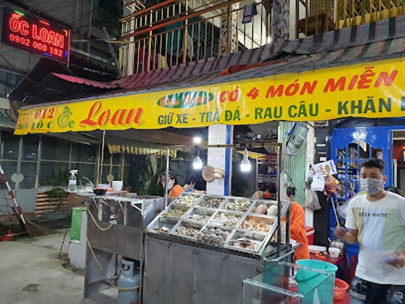 Quán ăn Quận 3 - Quán ốc cô Loan