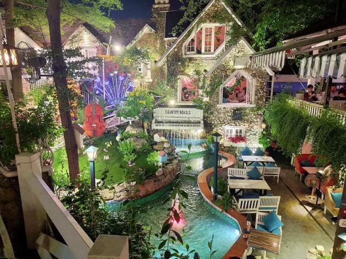 quán cà phê sân vườn - country house