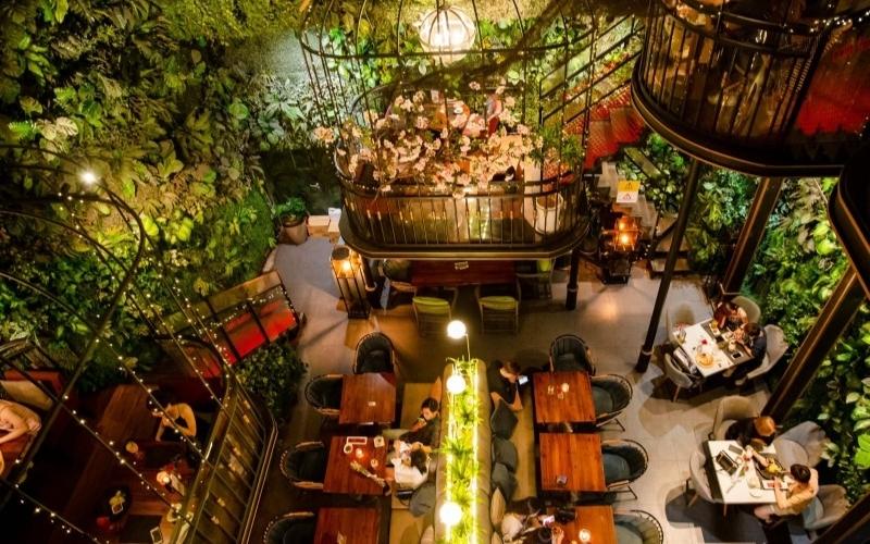 quán cà phê sân vườn - Terrace Cafe