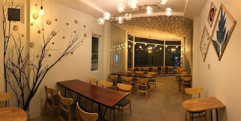 quán cafe cá Koi - Amix Coffee