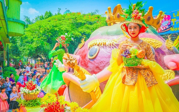 lễ hội trái cây Nam Bộ 2023 tại Suối Tiên