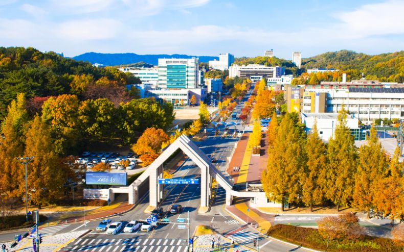 học bổng đại học quốc gia Chungnam