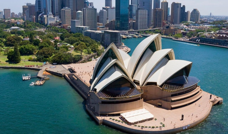 Sydney Opera House - vé máy bay đi Úc