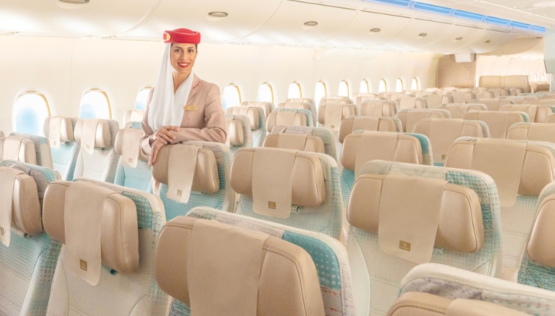 Hạng phổ thông - vé máy bay Emirates