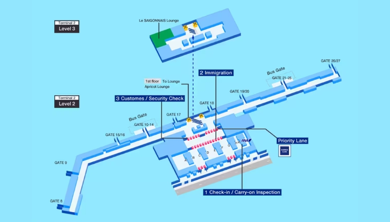 Quấy checkin của ANA tại sân bay Tân Sơn Nhất