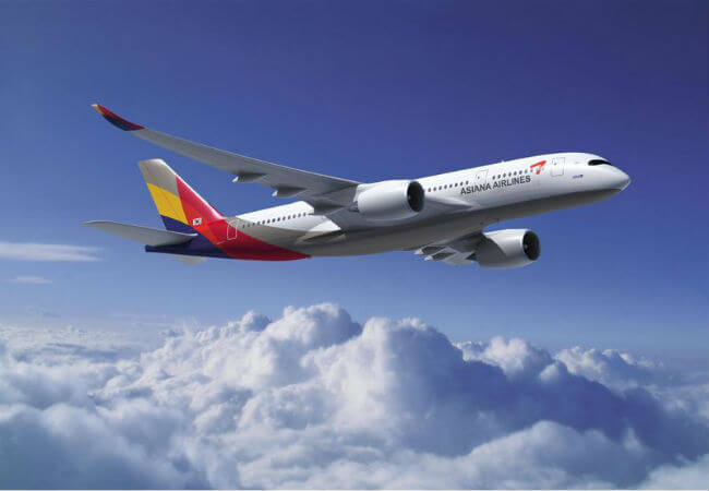 dịch vụ trên chuyến bay của Asiana Airlines
