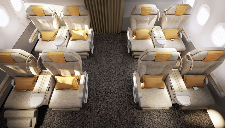 Hạng thương gia - vé máy bay Asiana Airlines