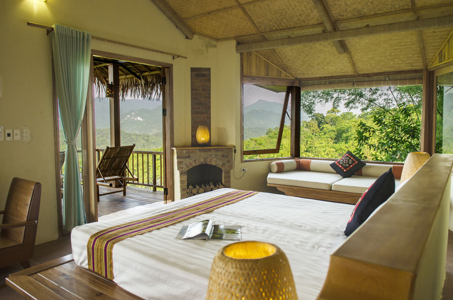 Phòng nghỉ sang trọng Pù Luông Retreat
