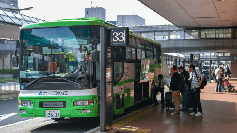 Xe bus sân bay Tokyo Narita