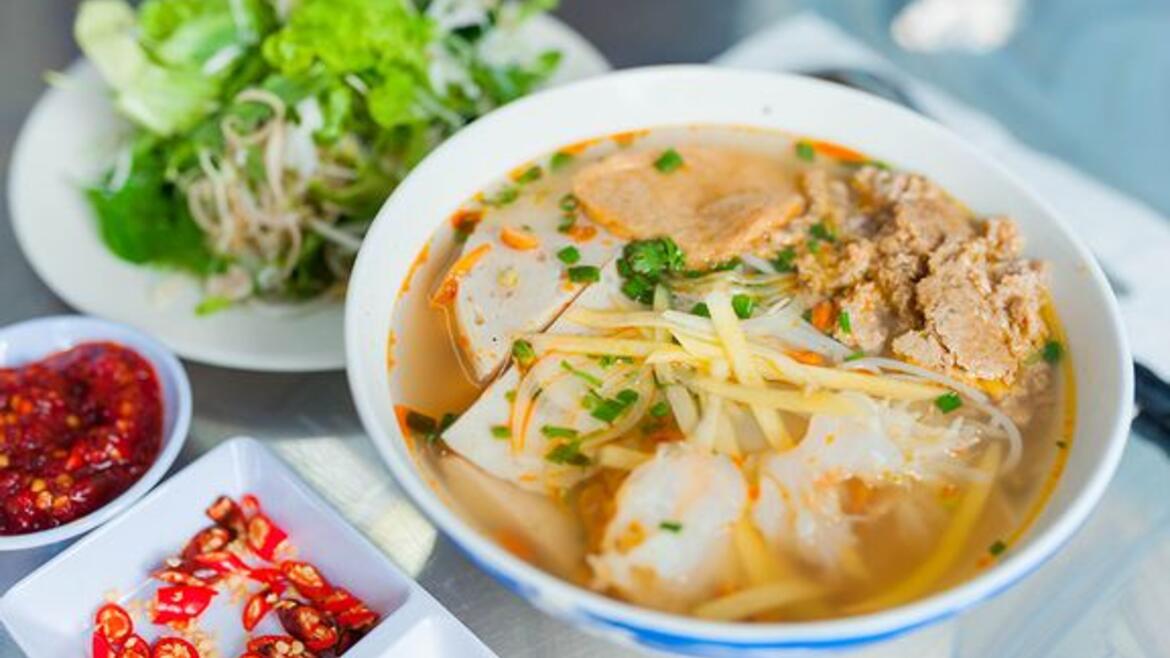 Bún chả cá Quy Nhơn - ẩm thực miền Trung